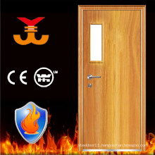 International Standard BS476 interior anti fire wooden door